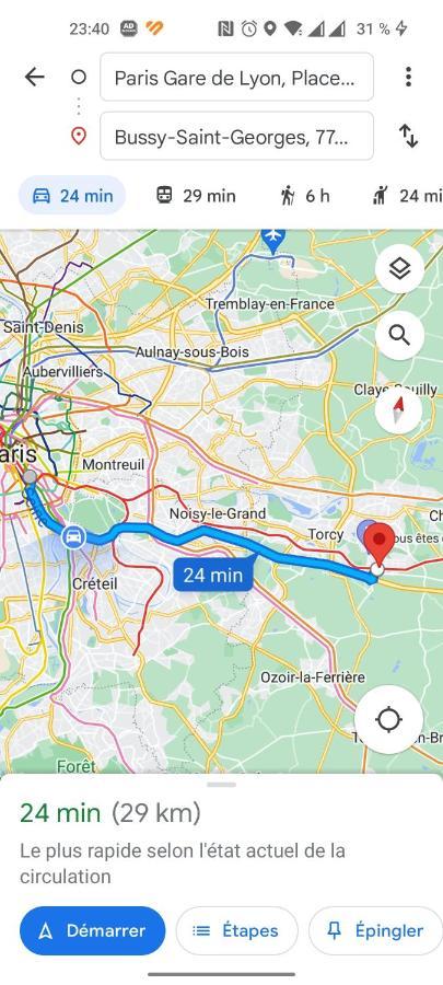 布西圣乔治House Near Disneyland And Paris公寓 外观 照片
